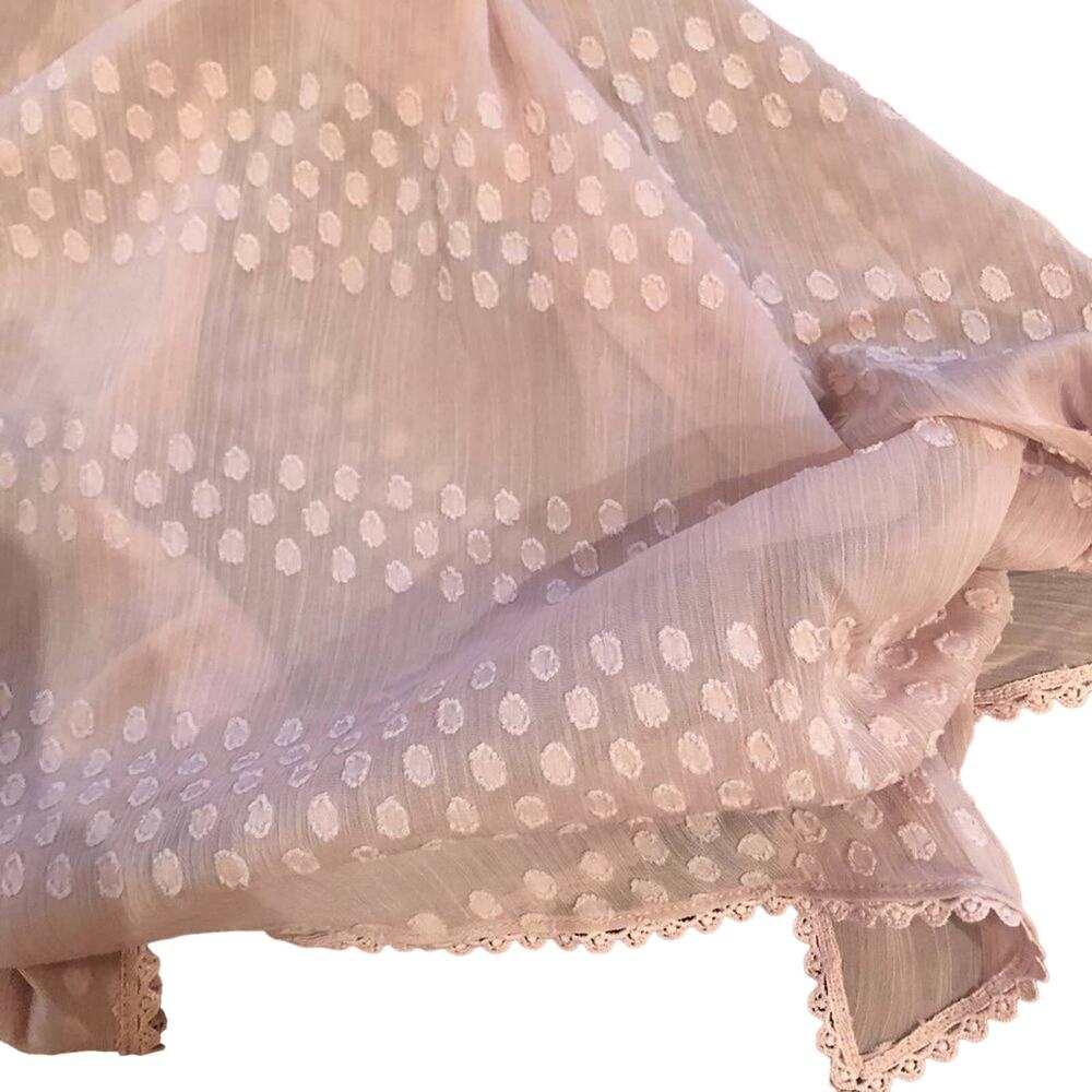 NEW Tularosa Pink Ruffle Midi Dress - Picture 7 of 9